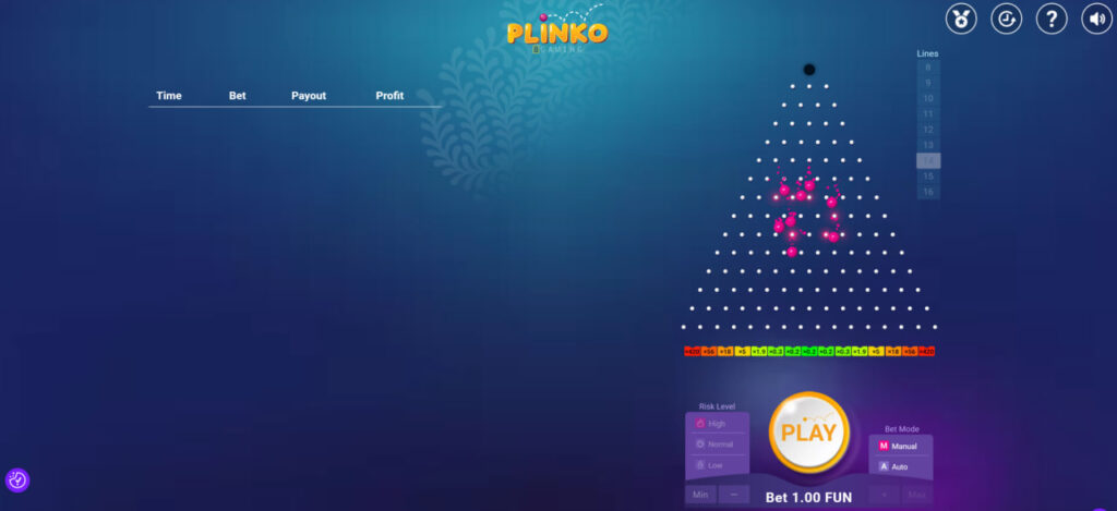 Juego Plinko
